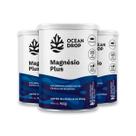 Kit 3 Magnésio Plus 4 magnésios Ocean Drop Vegano 180 Cápsulas Kit 3 Magnésio Plus 4 magnésios Ocean Drop Vegano 180 Cápsulas