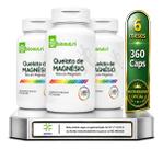 Kit 3 Magnésio Quelato Bisglicinato 120 Cáps 6 Meses Sono