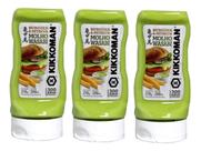 kit 3 MAIONESE ESPECIAL COM WASABI HAMBURGUER KIKKOMAN 200ML