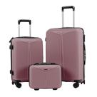 Kit 3 Mala e Frasqueira De Viagem 14 20 24 Polegadas 10Kg e 23Kg Bordo Despacho P4 Polipropileno Kit 3 Mala e Frasqueira De Viagem 14 20 24 Polegadas 10Kg e 23Kg Bordo Despacho P4 Polipropileno