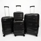 Kit 3 Malas de Viagem Premium PP LockAntifurto + Necessaire - Kit 3 Malas de Viagem Premium PP LockAntifurto + Necessaire -