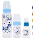 Kit 3 Mamadeiras 240 80 E 50 Ml Bico De Silicone Lolly Nenny