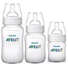 Kit 3 Mamadeiras Classic 125 260 e 330ml Anticolica Avent - NoBrand Kit 3 Mamadeiras Classic 125 260 e 330ml Anticolica Avent - NoBrand
