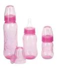 Kit 3 Mamadeiras Kuka Bico universal Aquarela Rosa