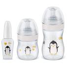 Kit 3 Mamadeiras Lillo Evolution de 0 a 1 ano Tampa Antivazamento