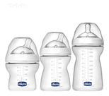 Kit 3 Mamadeiras Step Up Transp 150, 250 E 330ml - Chicco Kit 3 Mamadeiras Step Up Transp 150, 250 E 330ml - Chicco