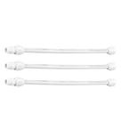 Kit 3 Mangueira Engate Flexível 50cm 1/2 Pia Privada C Niple Kit 3 Mangueira Engate Flexível 50cm 1/2 Pia Privada C Niple