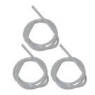 Kit 3 Mangueira Man-10 1M Coletas Contaminantes Aéreos Utilizada Bomba Amostragem Ciclone Instrutherm