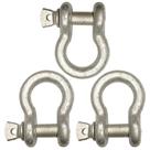 Kit 3 Manilhas Curva 3/8" Pesada - Q.Fix