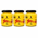 Kit 3 Manteiga Ghee Dom Afonso 200g Sem sal e Sem Lactose