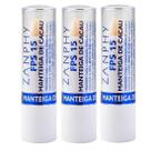 Kit 3 Manteigas de Cacau Bastão FPS 15 - Zanphy