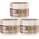 Kit 3 Mascara Nutrição Apse Apice Crespo Power Umectante Cabelo Profissional Vegano 300g