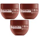 Kit 3 Mascara Ph Control Anti Porosidade Condicionante Capilar Vegano Apse 280g
