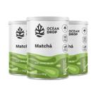 Kit 3 Matchá Chá Verde Ocean Drop Vegano 125g