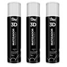 Kit 3 Matizador 3D Master Black Preto 300ml Magic Color
