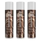 Kit 3 Matizador 3D Mocha Milk Marrom Capuccino 300ml Magic Color