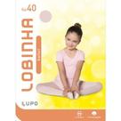Kit 3 Meia calça infantil feminina fio 40 Lupo Lobinha