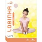 Kit 3 Meia calça infantil feminina fio 40 Lupo Lobinha
