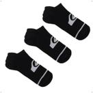 KIT 3 Meia QuikSilver Cano Invisível