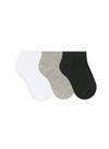 Kit/3 Meia Sapatilha Selene 2270.001 Infantil Algodão T. 25/28 29/34