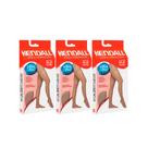 Kit 3 Meias Calça Kendall média compressão 1631