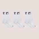 Kit 3 Meias Cano Alto Fbox Unissex Atoalhada Original