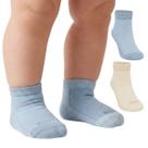 Kit 3 Meias Cano Curto Selene RN Conforto Algodão Macia