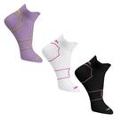 Kit 3 Meias Esportivas Femininas Rikam Corrida Caminhada
