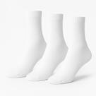 Kit 3 Meias Masculinas Cano Alto Algodão Conforto Diário