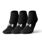 Kit 3 Meias Under Armour Core Cotton Locut Unissex Adulto - Ref 1367900 Kit 3 Meias Under Armour Core Cotton Locut Unissex Adulto - Ref 1367900