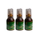 Kit 3 mel com propolis menta 30ml natural sem conservantes