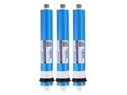 Kit 3 Membrana 100gpd Osmose Reverse 390litros Diarios Ro