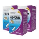 Kit 3 Memorin Glicerofosfato de Magnésio + Vitaminas 60 Cápsulas Maxinutri Kit 3 Memorin Glicerofosfato de Magnésio + Vitaminas 60 Cápsulas Maxinutri