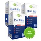 Kit 3 Metil.B12 Vitamina B12 60 Caps QualyNutri Original