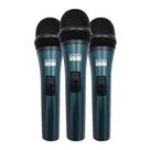 Kit 3 Microfones Dinâmico com Fio TK 51C Onyx Kit 3 Microfones Dinâmico com Fio TK 51C Onyx