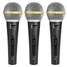 Kit 3 Microfones Kadosh K58P Vocal com Fio
