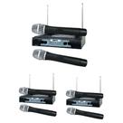 Kit 3 Microfones sem Fio TK V202 VHF Onyx