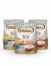 Kit 3 Mingaus Multicereais Zero Lactose Vitalon - Sachê 180g cada