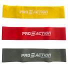 Kit 3 Mini Bands Leve, Médio E Forte HP145 Proaction