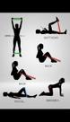 Kit 3 Mini Bands Tensão Extra Forte