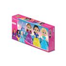 Kit 3 Mini Bonecas Princesa GGB Brinquedo Infantil