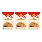 Kit 3 mini maisena diet rico em fibras 34% integral 100g lowçucar