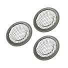 Kit 3 Mini Ralo de Pia Lavatório Japonês I Em Aço Inox 4,5cm
