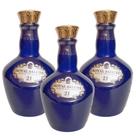 KIT 3 Miniatura Royal Salute 21 anos Azul 50ml KIT 3 Miniatura Royal Salute 21 anos Azul 50ml