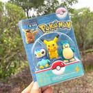 Kit 3 Miniaturas Pokémon - Pikachu Charmander Eevee e Outros
