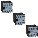 Kit 3 Minicontator Weg 6a 1 Na + 3 NF CAW04-13-00V25