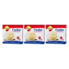Kit 3 mistura diet zero para pudim baunilha 25g lowçucar