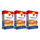 Kit 3 mistura para pudim de leite condensado diet 135g lowçucar