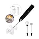 Kit 3 Misturador Mexedor Bebida Portátil Elétrico Mini Mixer Ldp Preto