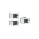 Kit 3 Mód Informática Rj45 Branco Fosco Lunare Up Schneider